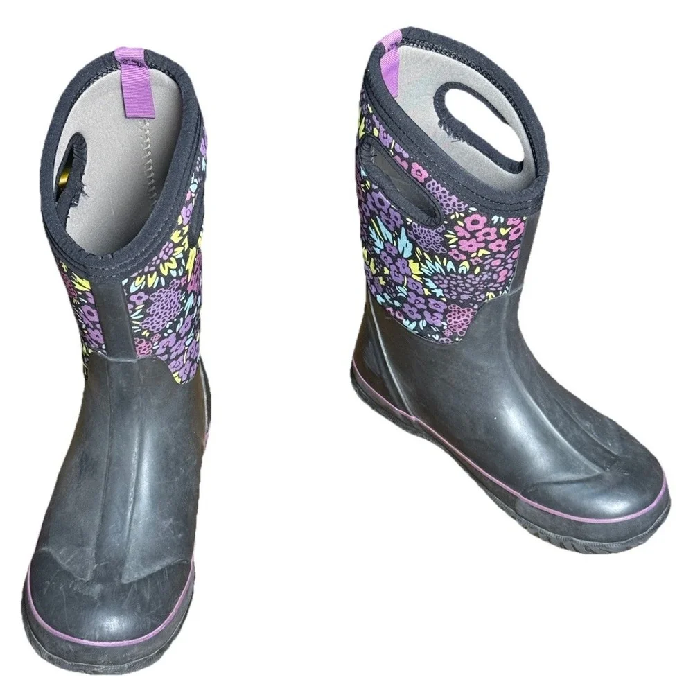 Bogs Classic Northwest Garden  Waterproof Insulate Rain Boots Shoe Youth 4 EU 37